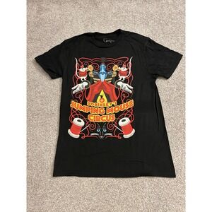 Coraline Laika Bobinsky Jumping Mouse Circus Tee Small Black Excellent Graphic